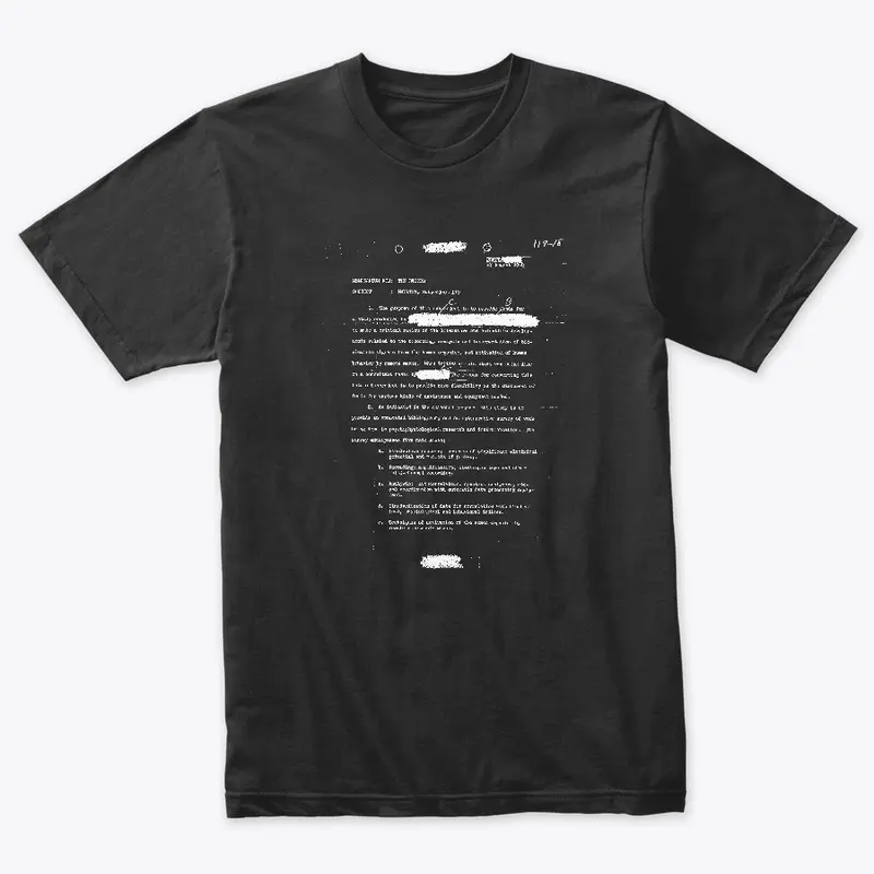 MK Ultra Project 119 Declassified Tee