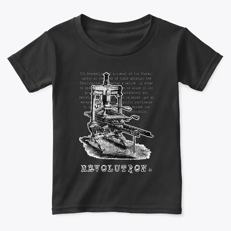 Printing Press Revolution Tee